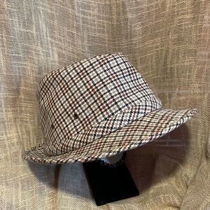 Brown-black-tan-grey M/L Fedora